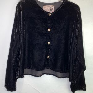 *** Angelheart Designs Vintage Velvet Top USA *** Large
